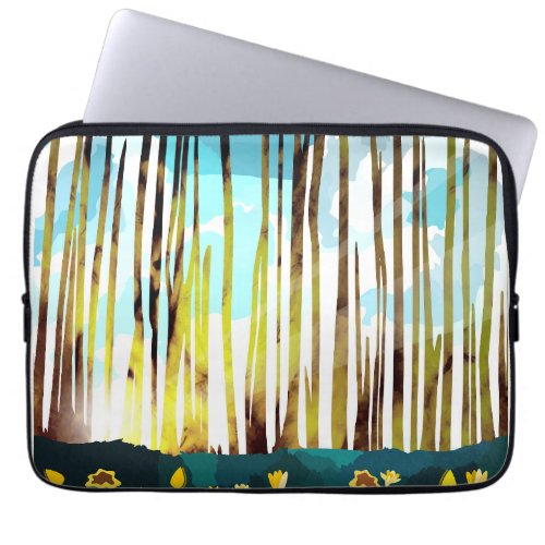 Morning Forest Laptop Sleeve