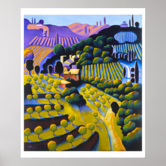 Morning from the bagno gotico poster