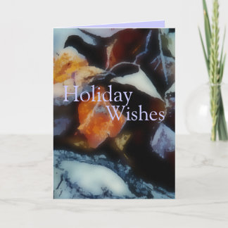 Morning Frost Holiday Card