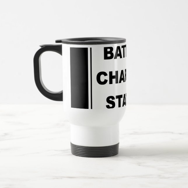 Morning Fuel 2 Travel Mug (Left)