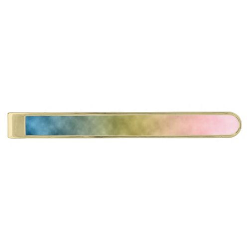 Morning Garden Gold Finish Tie Bar