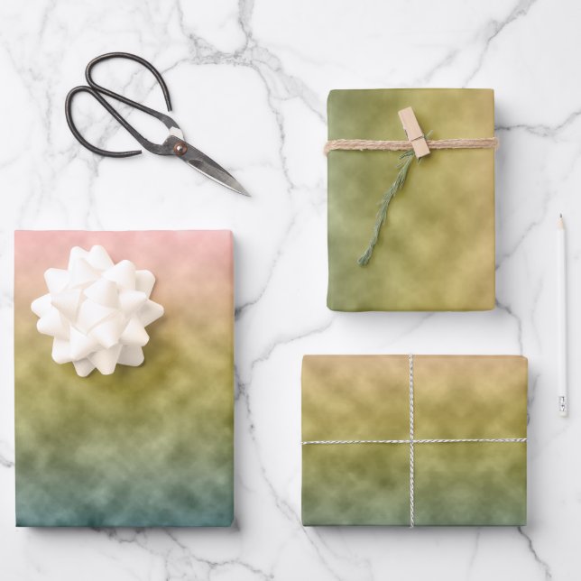 Morning Garden Wrapping Paper Sheets (Front)