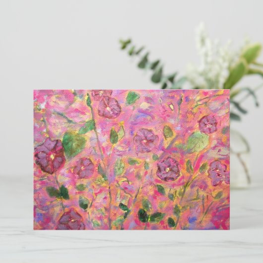 morning glories blooming (Standing Front)