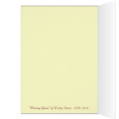 Morning Glories Cards (Inside (Left))
