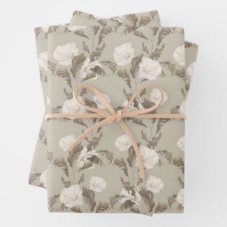Morning Glories Wrapping Paper Sheets