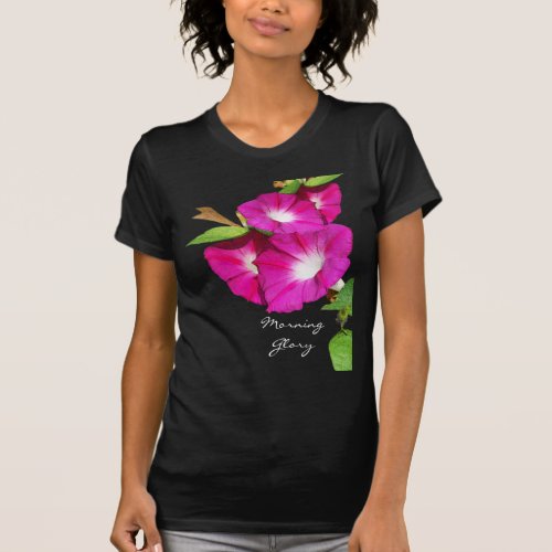 Morning Glory and Heart T_Shirt