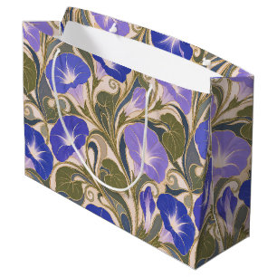Morning Glory Art Nouveau Large Gift Bag