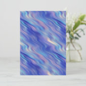 Morning Glory Blue Wavy Texture (Standing Front)