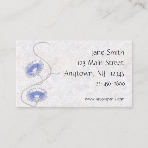 Morning Glory Business Card