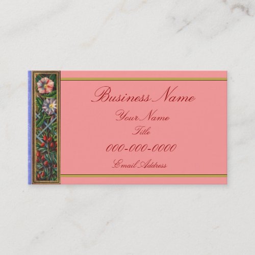 Morning Glory Business Card