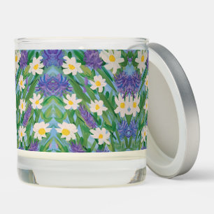 Morning Glory Floral, Vanilla Sented Candle