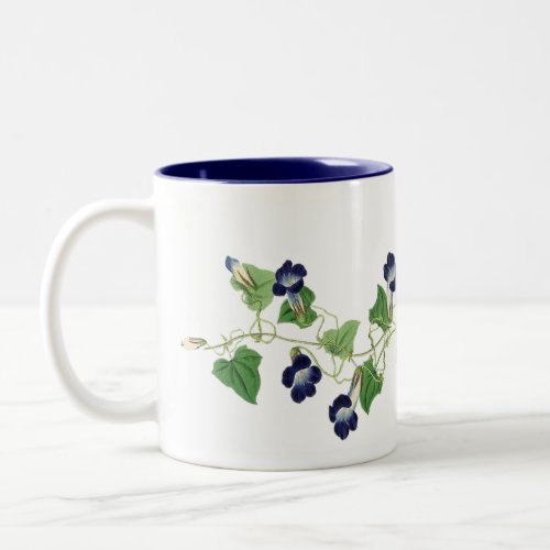 Morning Glory Flowers Floral Garden Mug