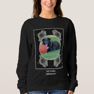 Morning Glory Frame Create Your Own Pet Photo Sweatshirt
