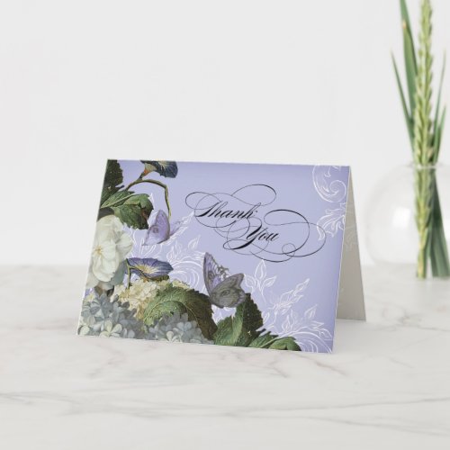 Morning Glory Hydrangea _ Thank You Note Cards