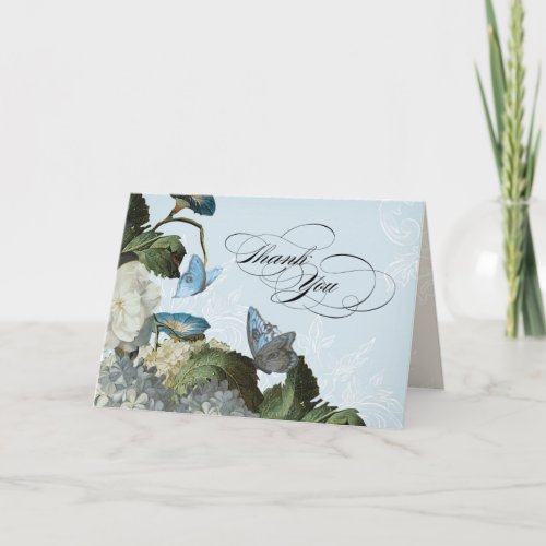 Morning Glory Hydrangea _ Thank You Note Cards