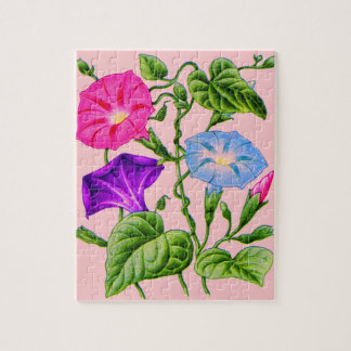 morning glory jigsaw puzzle