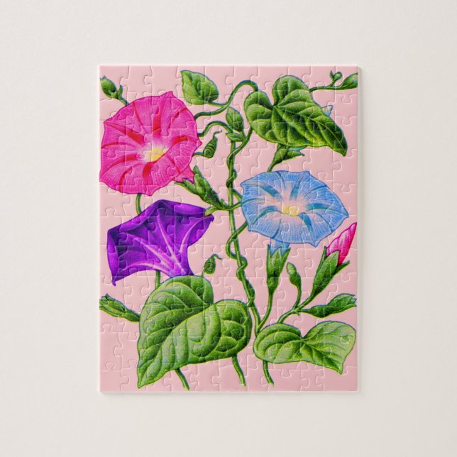 morning glory jigsaw puzzle (Vertical)
