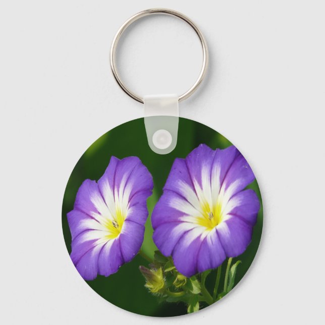 Morning Glory Keychain (Front)