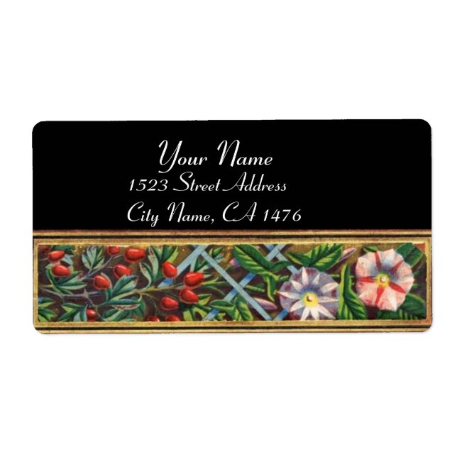 MORNING GLORY LABEL (Front)