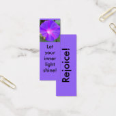 Morning Glory Mini Bookmarks (Office)