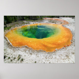 Morning Glory Pool, Yellowstone Nationa... Poster