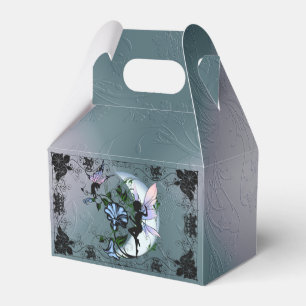 Morning Glory Shadow Fairy and Cosmic Cat Favor Boxes