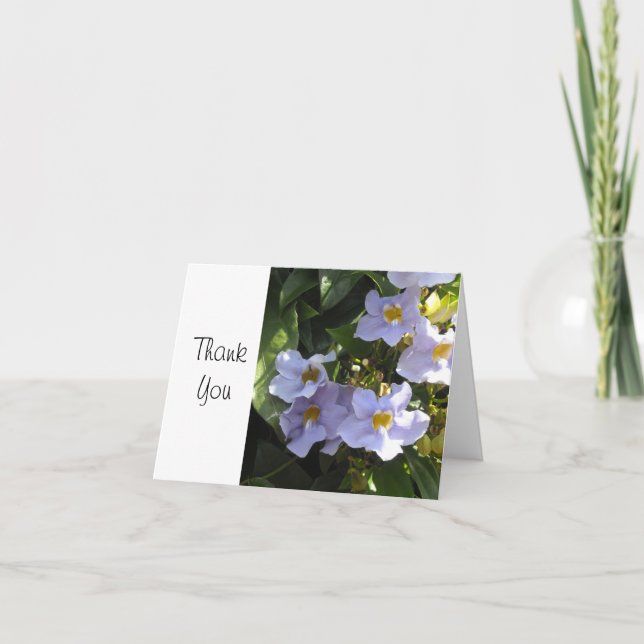 Morning Glory Thank You Card (Front)