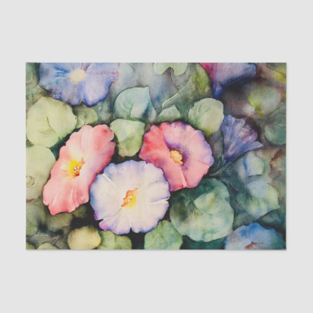 Morning Glory Tissue Paper (Front)