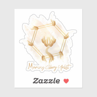 Morning Glory Uplift Logo Vinyl Sticker