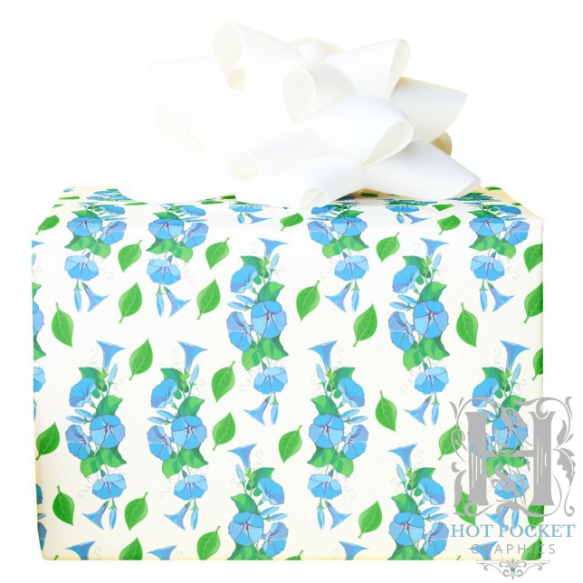 Morning Glory Wrapping Paper (Creator Uploaded)