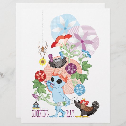 MORNING GREY ALIEN (Front/Back)