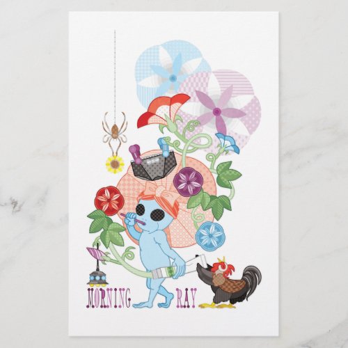 MORNING GREY ALIEN STATIONERY