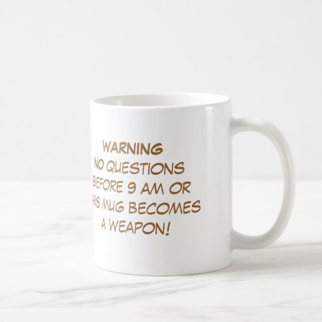 Morning Grouch Coffee Mug (Right)