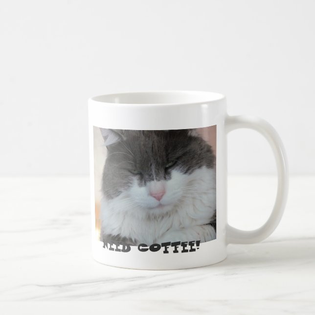 Morning Grump Coffee Mug (Right)