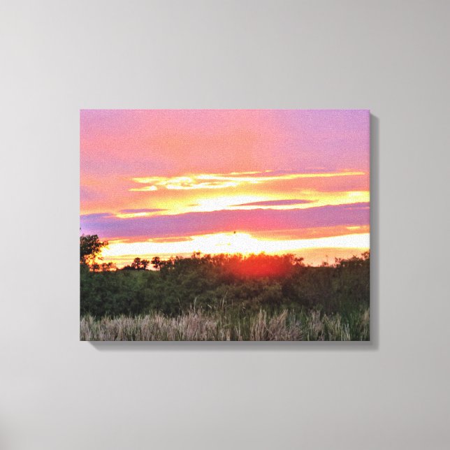 Morning has broken canvas print (Front)