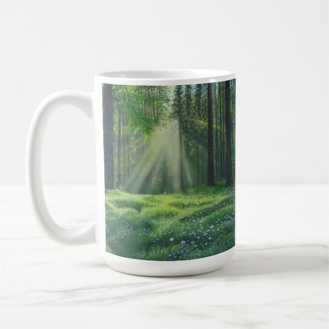 "Morning Has Broken" Classic 15oz Mug (Left)