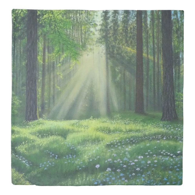 "Morning Has Broken" Duvet Cover (Front)