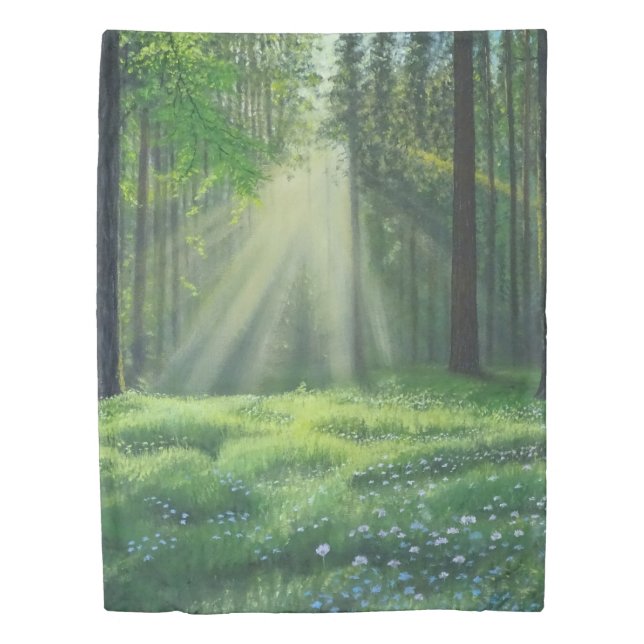 "Morning Has Broken" Duvet Cover (Front)
