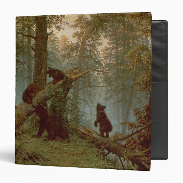 Morning in a Pine Forest, 1889 Binder (Front/Inside)