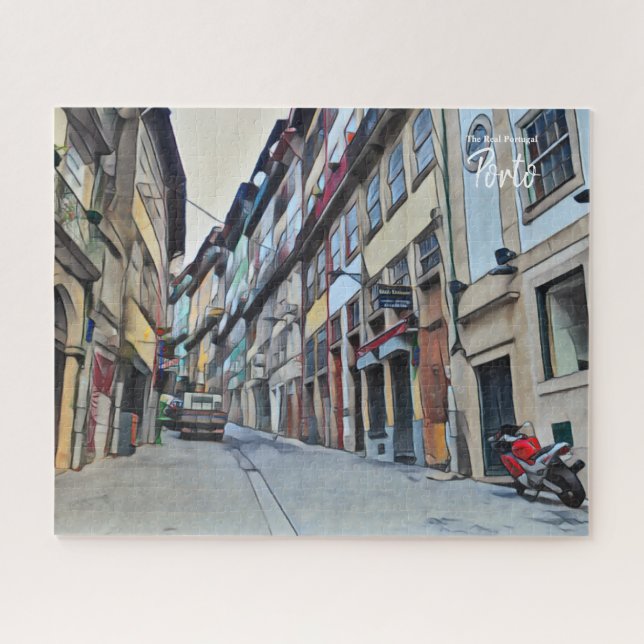 Morning in Porto- The Real Portugal Jigsaw Puzzle (Horizontal)