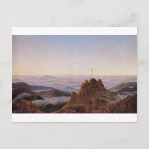 Morning in Riesengebirge - Caspar David Friedrich Postcard