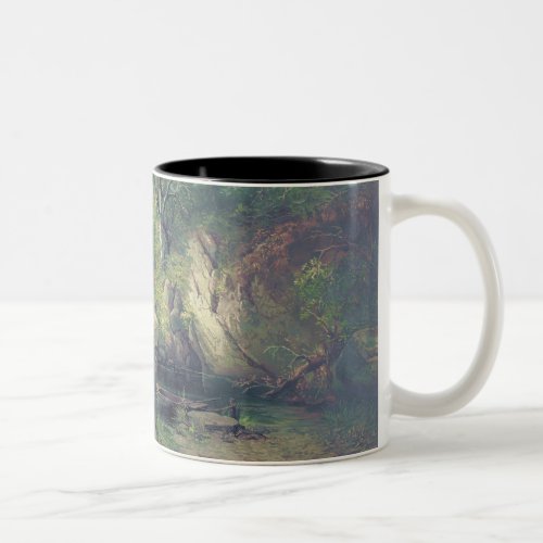 Morning in the Adirondacks Two_Tone Coffee Mug