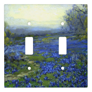 Morning in the Bluebonnets Light Switch Cover