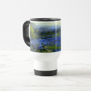 Morning in the Bluebonnets Travel Mug