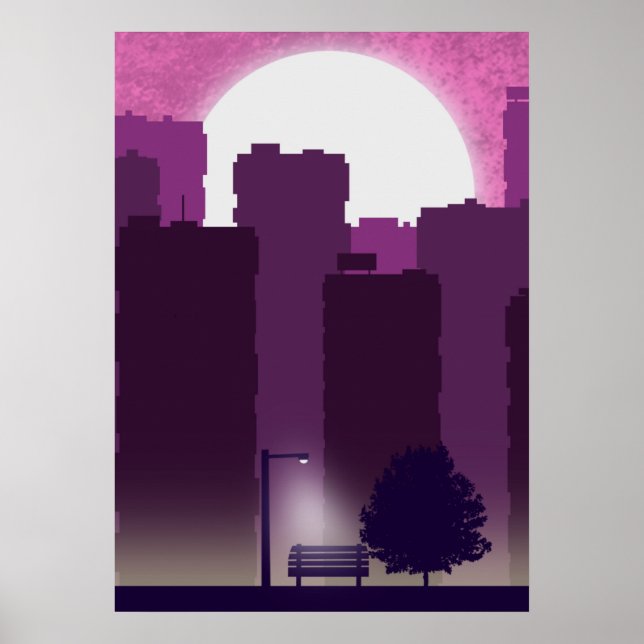 Morning in the City Poster (Front)