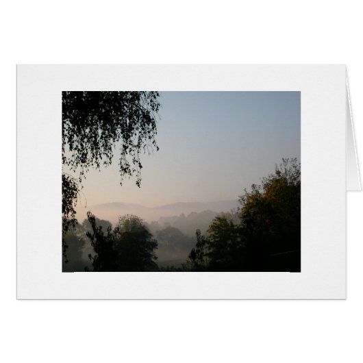 Morning in the Mountains Cards (Front Horizontal)