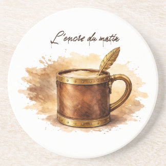 Morning Ink Cup Coaster