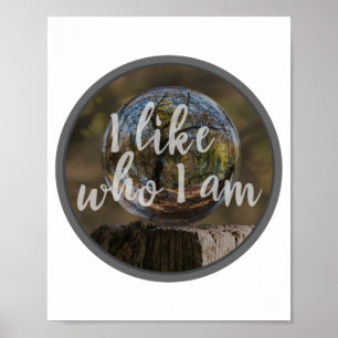 morning inspirational quotes for self acceptance poster