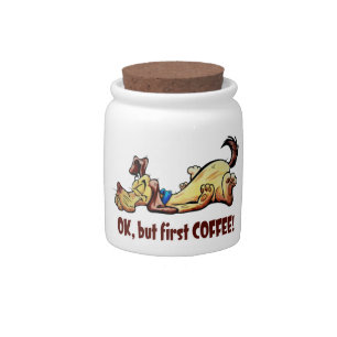 Morning Joe Candy Jar
