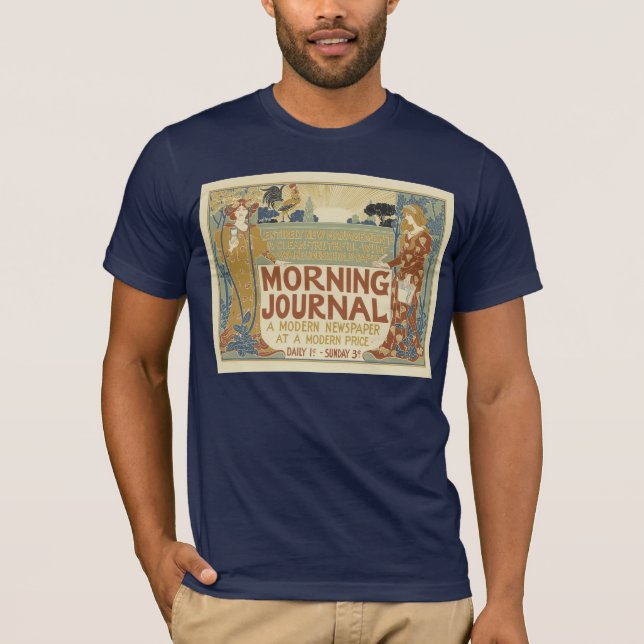Morning Journal Poster T-Shirt (Front)